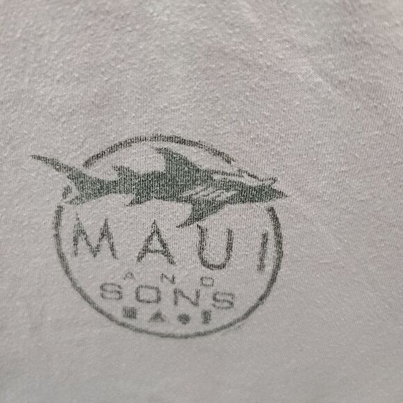 Maui And Sons Womens T-Shirt Multicolor Size X-Large Cotton Blend Graphic - Picture 6 of 12